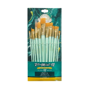 Estuche Pinceles Pinto 12 piezas PT-Mint-12